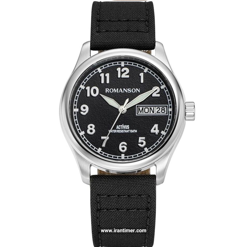 قیمت و خرید ساعت مچی مردانه رومانسون(ROMANSON) مدل AL3BF015FMBWA32W-BK اسپرت | اورجینال و اصلی