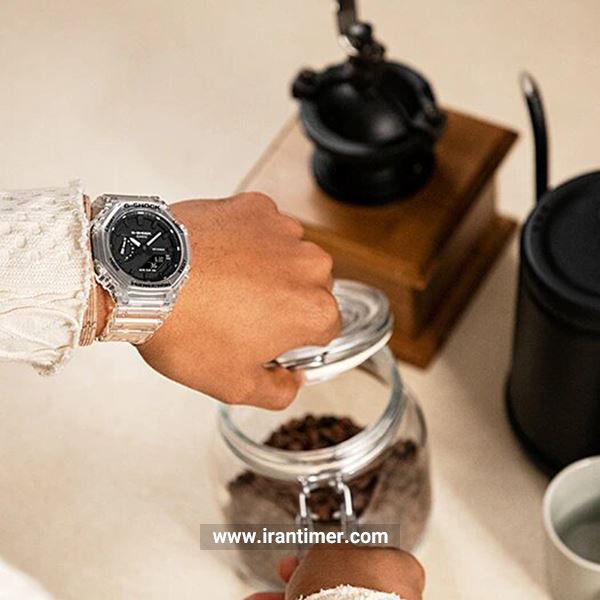 قیمت و خرید ساعت مچی مردانه زنانه کاسیو (CASIO) جی شاک مدل GA-2100SKE-7ADR | اورجینال و اصلی