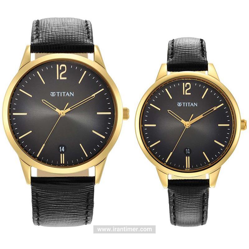 قیمت و خرید ساعت مچی مردانه زنانه تایتِن(TITAN) مدل T18062617YL01 کلاسیک | اورجینال و اصلی
