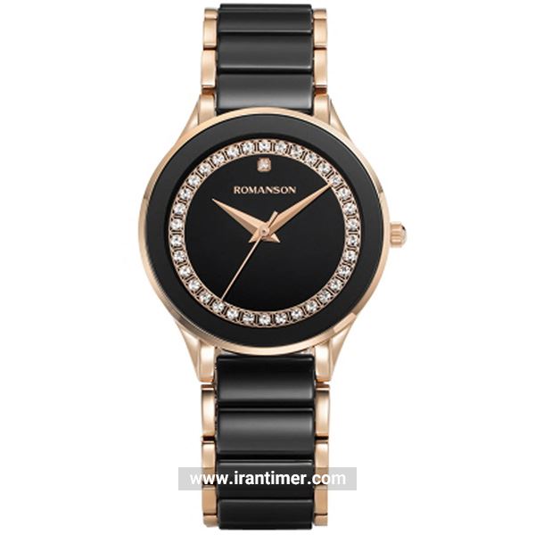 قیمت و خرید ساعت مچی زنانه رومانسون(ROMANSON) مدل TM3BS700KLBRA36R-BK فشن | اورجینال و اصلی