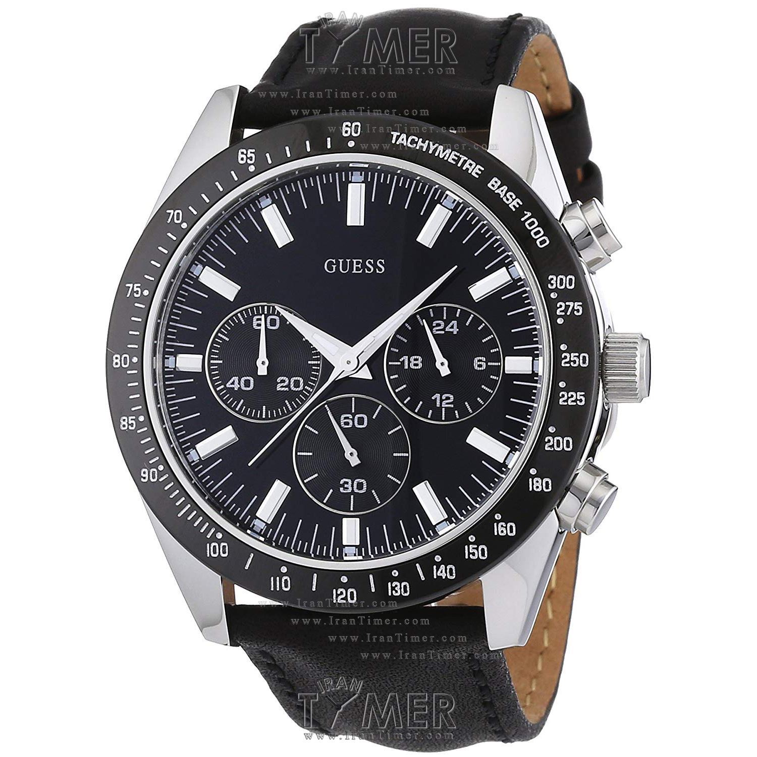 قیمت و خرید ساعت مچی مردانه گس(GUESS) مدل 12085G1 کلاسیک | اورجینال و اصلی