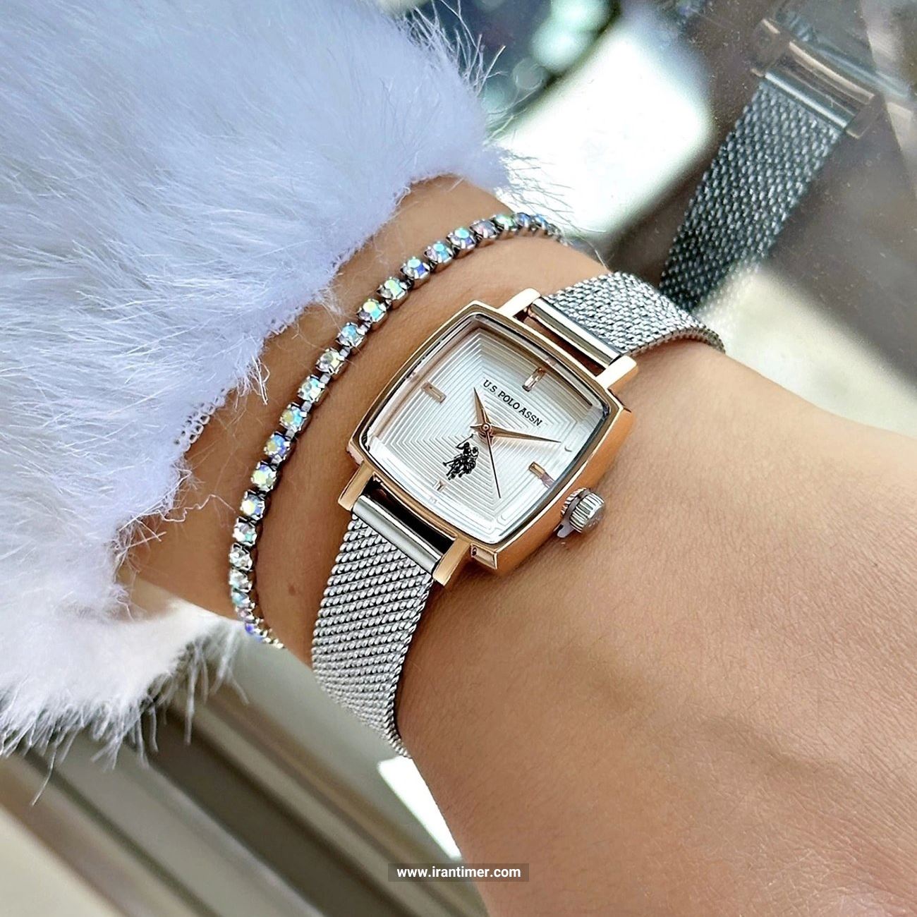 قیمت و خرید ساعت مچی زنانه یو اس پولو(U.S. Polo Assn) مدل USPA2066-05 کلاسیک | اورجینال و اصلی