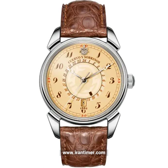 قیمت و خرید ساعت مچی مردانه کوئروی سابرینوس(Cuervo y Sobrinos) مدل 3196.1C کلاسیک | اورجینال و اصلی