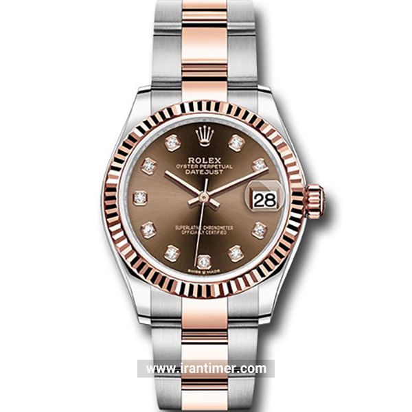 قیمت و خرید ساعت مچی زنانه رولکس(Rolex) مدل 278271 CHODO BROWN کلاسیک | اورجینال و اصلی