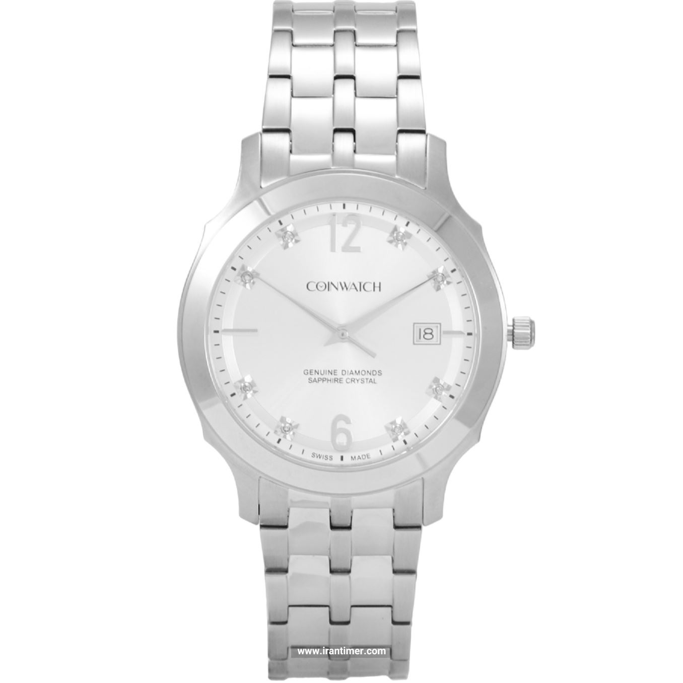 قیمت و خرید ساعت مچی مردانه کوین واچ(COINWATCH) مدل C116SWH فشن | اورجینال و اصلی