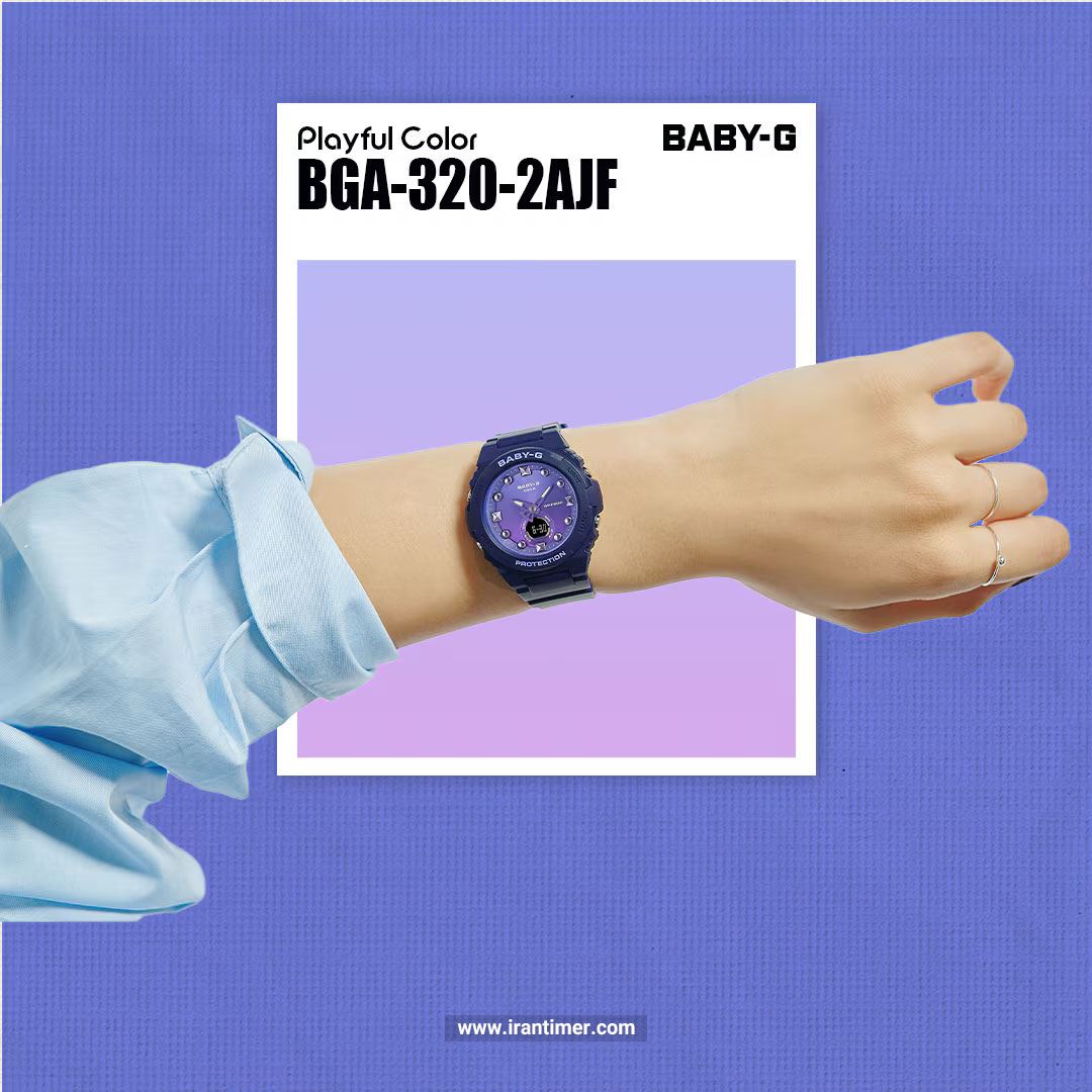 قیمت و خرید ساعت مچی کاسیو (CASIO) مدل BGA-320-2ADR اسپرت | اورجینال و اصلی