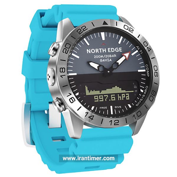 قیمت و خرید ساعت مچی مردانه نورث اج(North Edge) مدل GAVIA 2-1 Blue اسپرت | اورجینال و اصلی