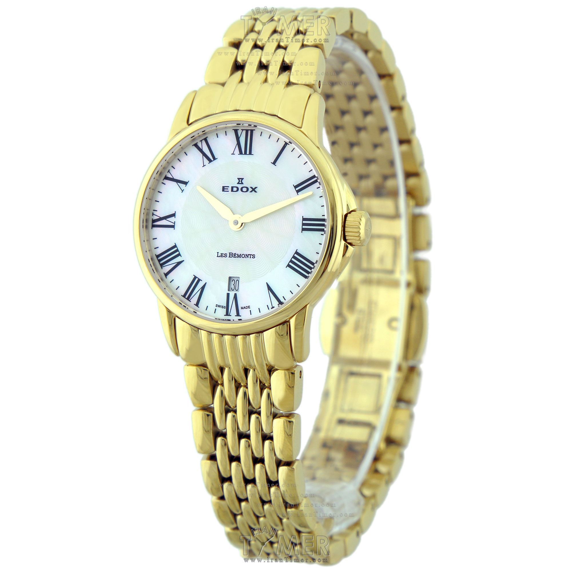 قیمت و خرید ساعت مچی زنانه ادُکس(EDOX) مدل 5700137JMNABR کلاسیک | اورجینال و اصلی