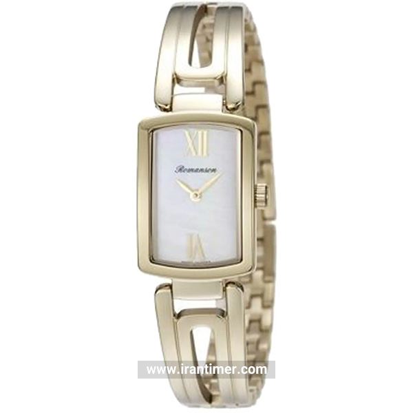قیمت و خرید ساعت مچی زنانه رومانسون(ROMANSON) مدل RM6A10LLGGM1R1-W کلاسیک | اورجینال و اصلی