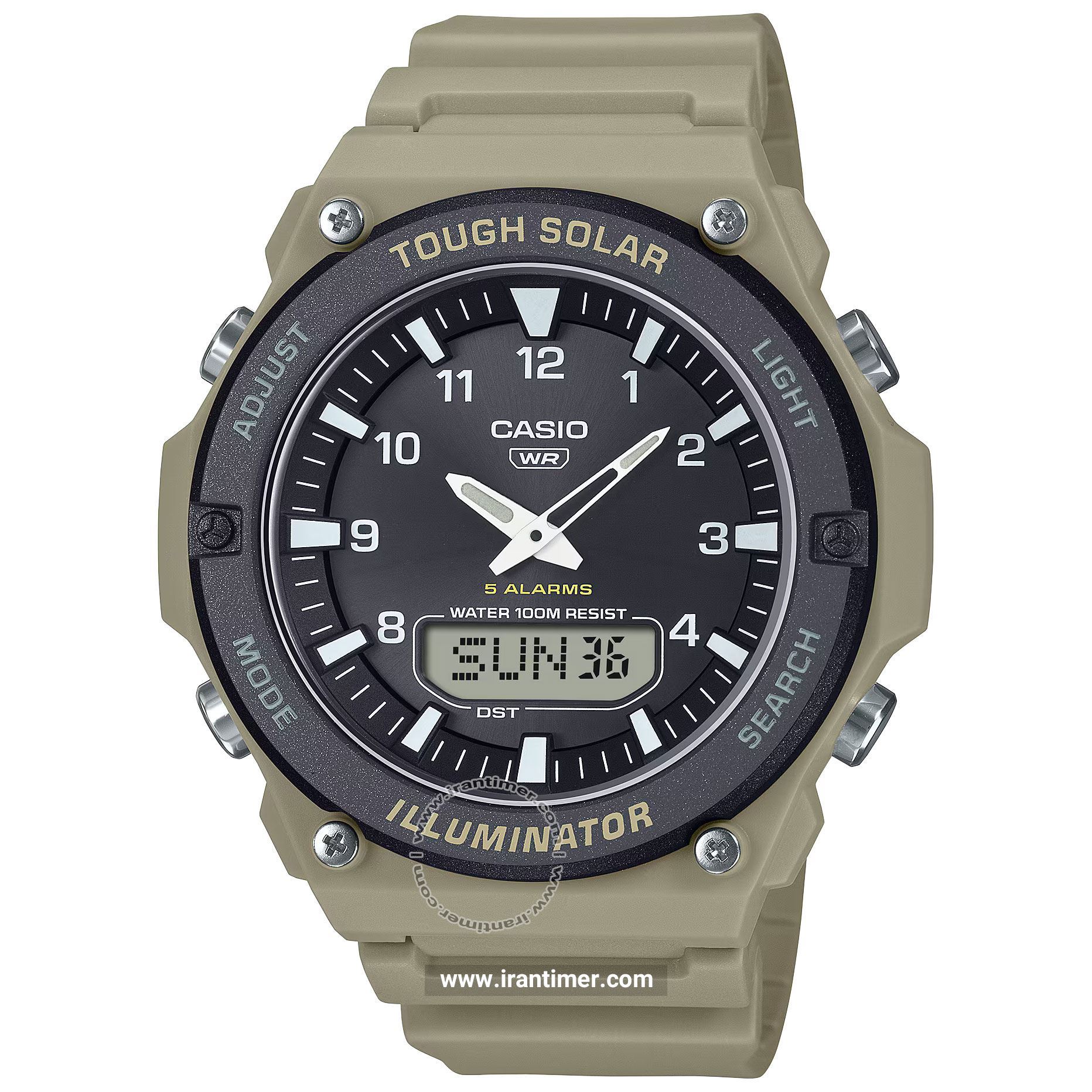 قیمت و خرید ساعت مچی مردانه کاسیو (CASIO) جنرال مدل AQ-S820W-5AVDF اسپرت | اورجینال و اصلی