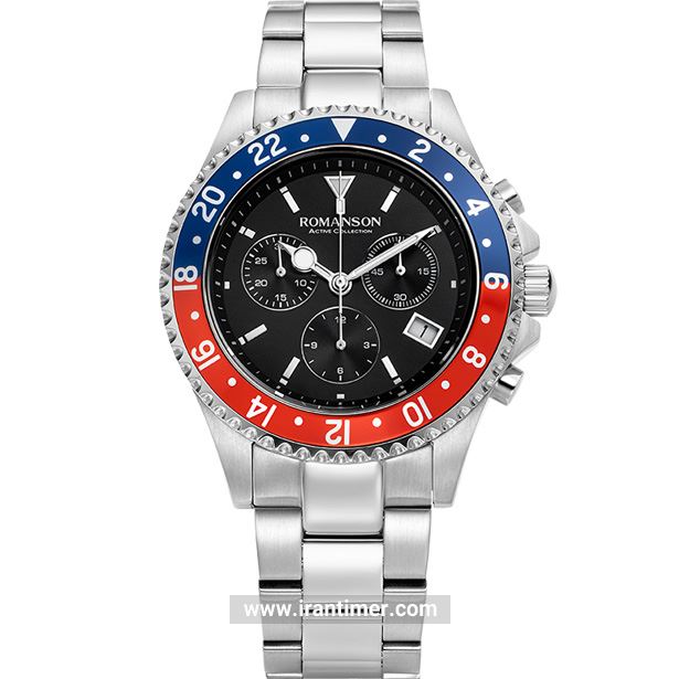 قیمت و خرید ساعت مچی مردانه رومانسون(ROMANSON) مدل AM0005HMWWA32W-BK کلاسیک | اورجینال و اصلی