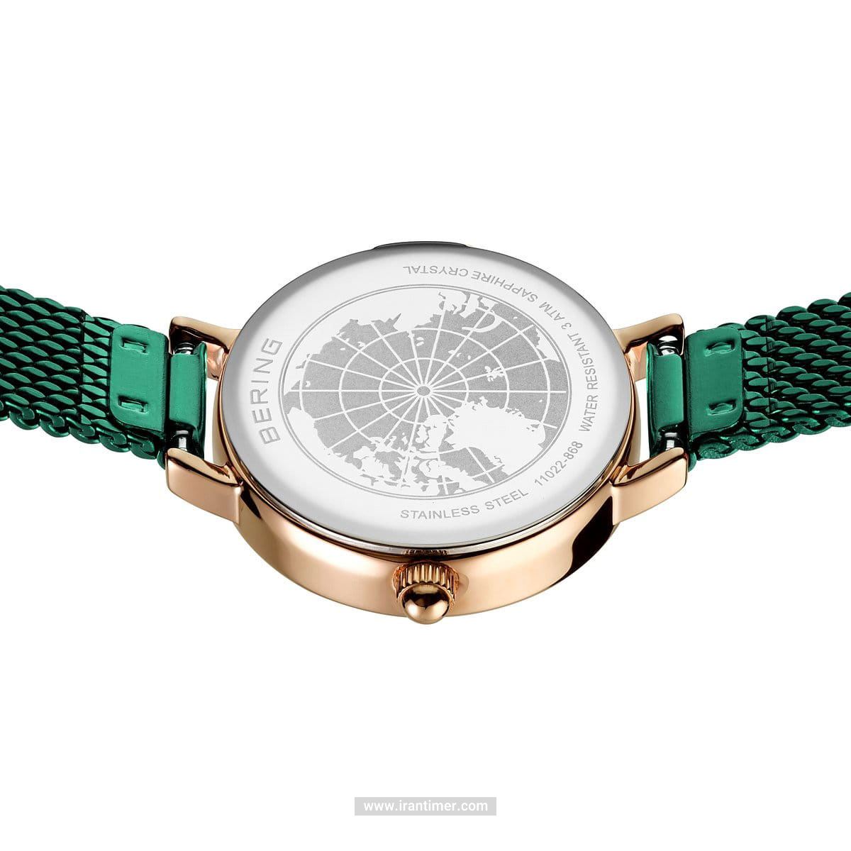 قیمت و خرید ساعت مچی زنانه برینگ(BERING) مدل B11022-868 کلاسیک | اورجینال و اصلی