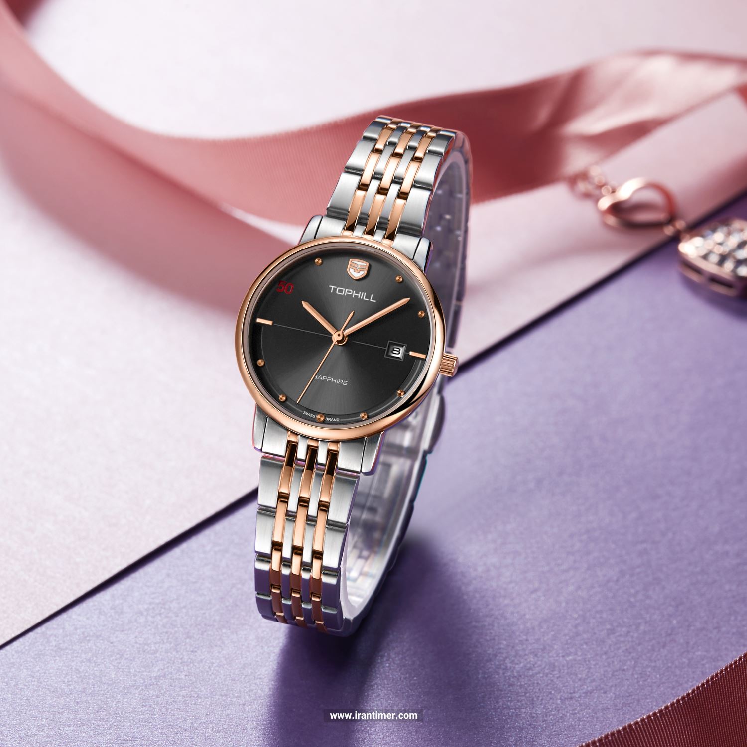 قیمت و خرید ساعت مچی زنانه تاپ هیل(TOPHILL) مدل TA033L.S7152 کلاسیک | اورجینال و اصلی