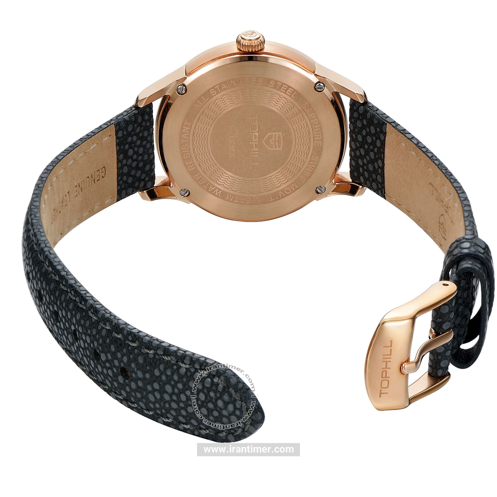 قیمت و خرید ساعت مچی زنانه تاپ هیل(TOPHILL) مدل TE030L.NB3167 فشن | اورجینال و اصلی