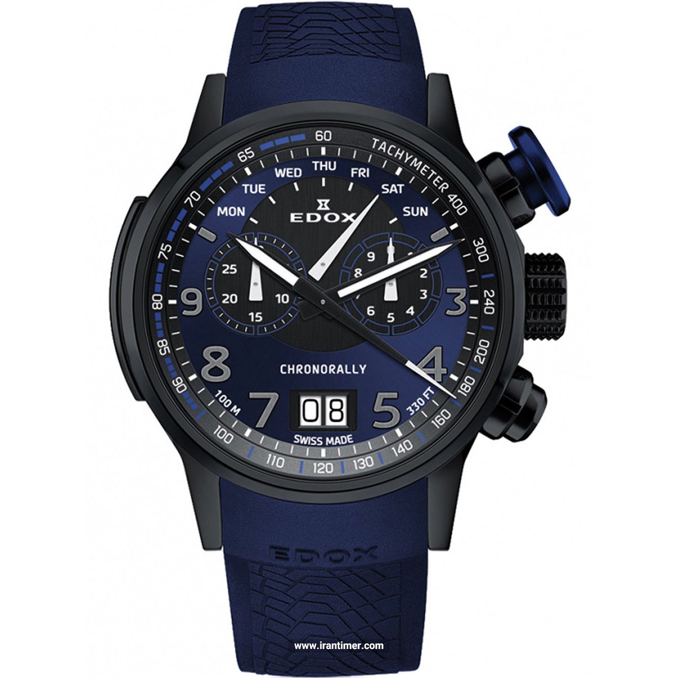 قیمت و خرید ساعت مچی مردانه ادُکس(EDOX) مدل 38001TINNBUF3BUF3 اسپرت | اورجینال و اصلی