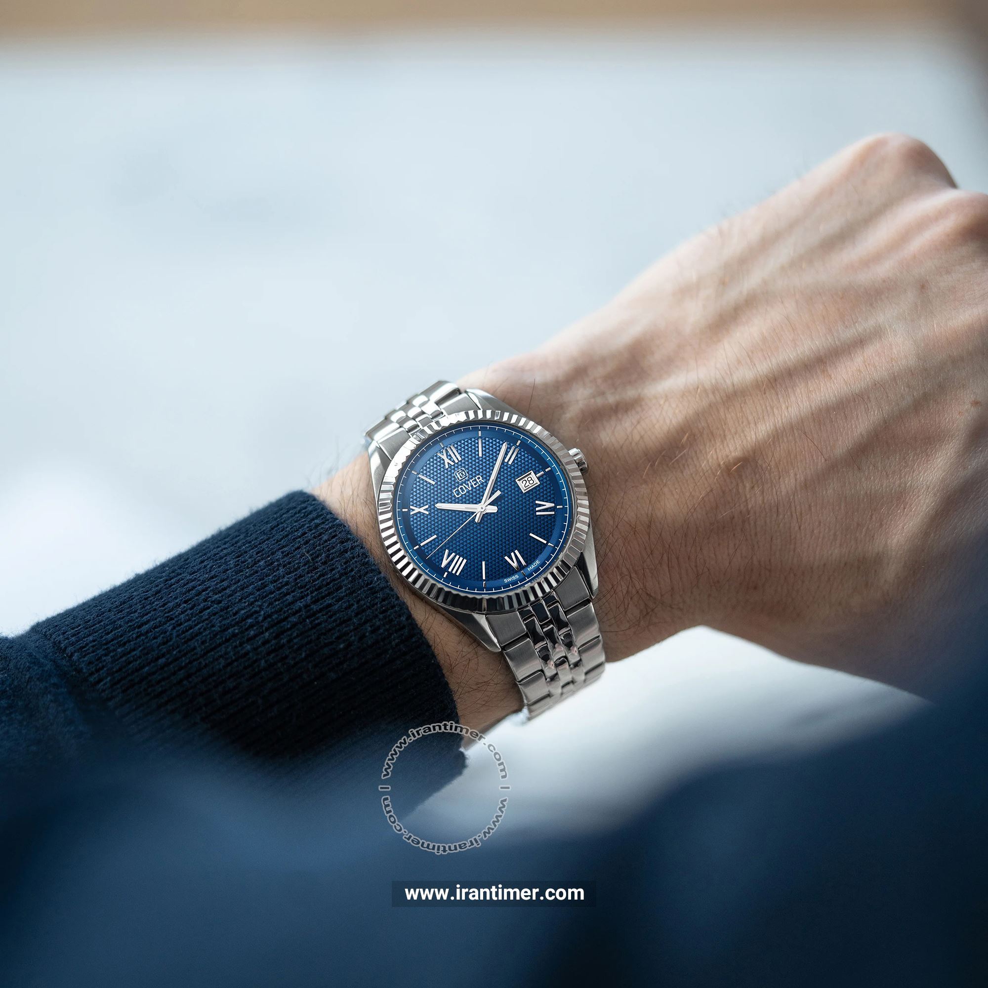 قیمت و خرید ساعت مچی مردانه کاور(COVER) مدل CO216.03 کلاسیک | اورجینال و اصلی