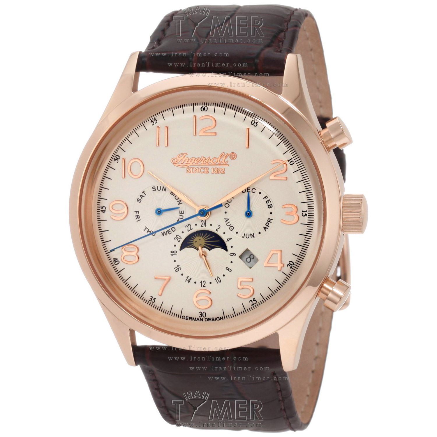 قیمت و خرید ساعت مچی مردانه اینگرسول(INGERSOLL) مدل IN1205RCR کلاسیک | اورجینال و اصلی