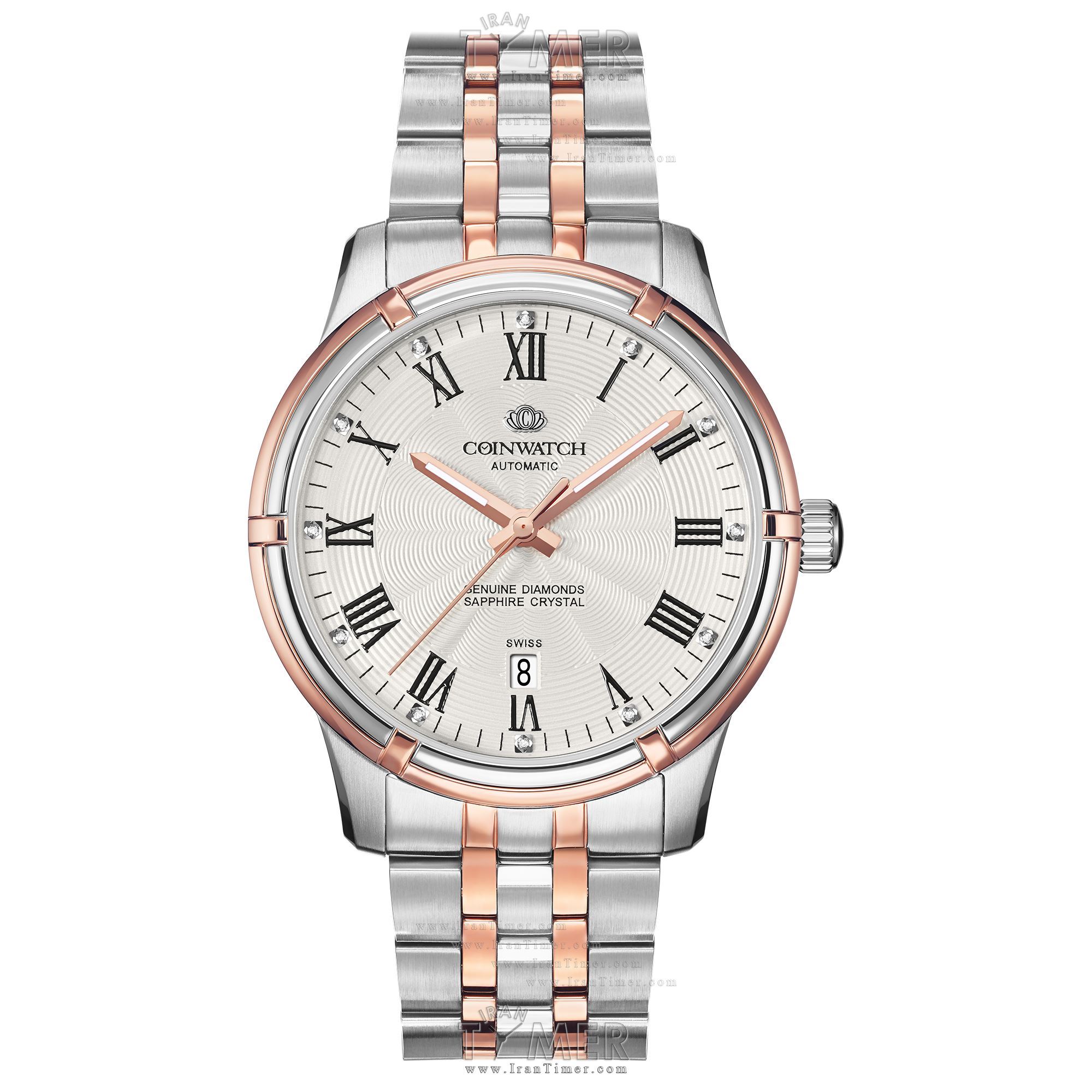 قیمت و خرید ساعت مچی مردانه کوین واچ(COINWATCH) مدل C172RWH کلاسیک | اورجینال و اصلی