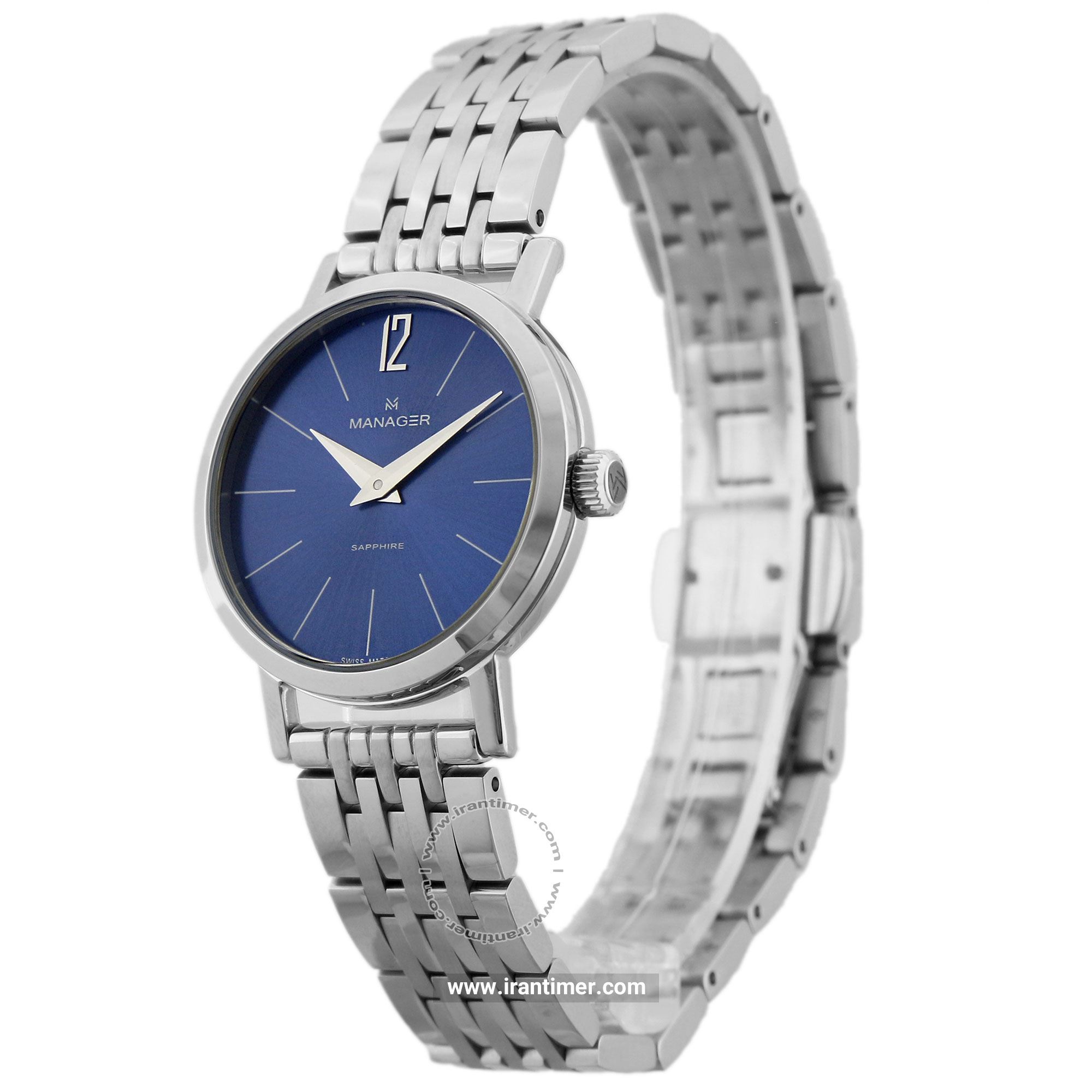 قیمت و خرید ساعت مچی زنانه منیجر(MANAGER) مدل MAN-PS-10-SM کلاسیک | اورجینال و اصلی