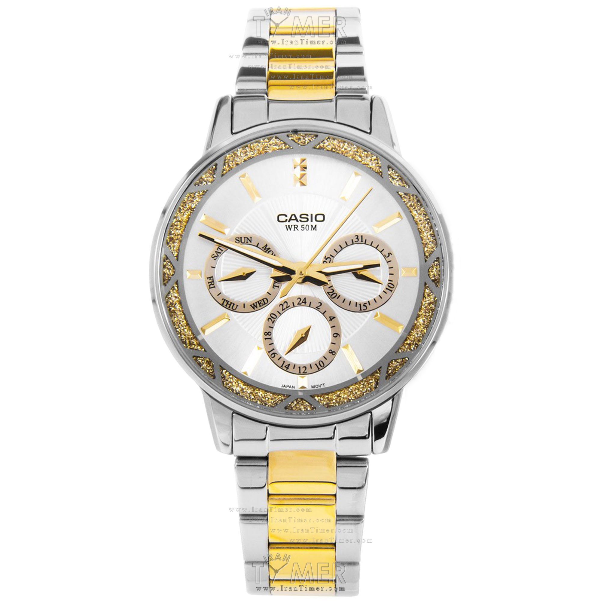 قیمت و خرید ساعت مچی زنانه کاسیو (CASIO) جنرال مدل LTP-2087SG-7AVDF کلاسیک | اورجینال و اصلی