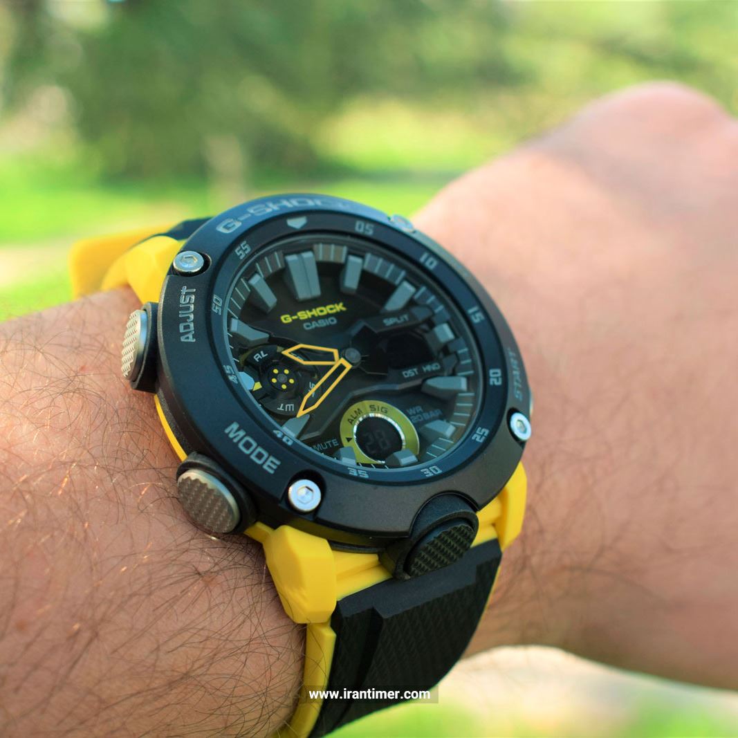 قیمت و خرید ساعت مچی مردانه کاسیو (CASIO) جی شاک مدل GA-2000-1A9DR اسپرت | اورجینال و اصلی