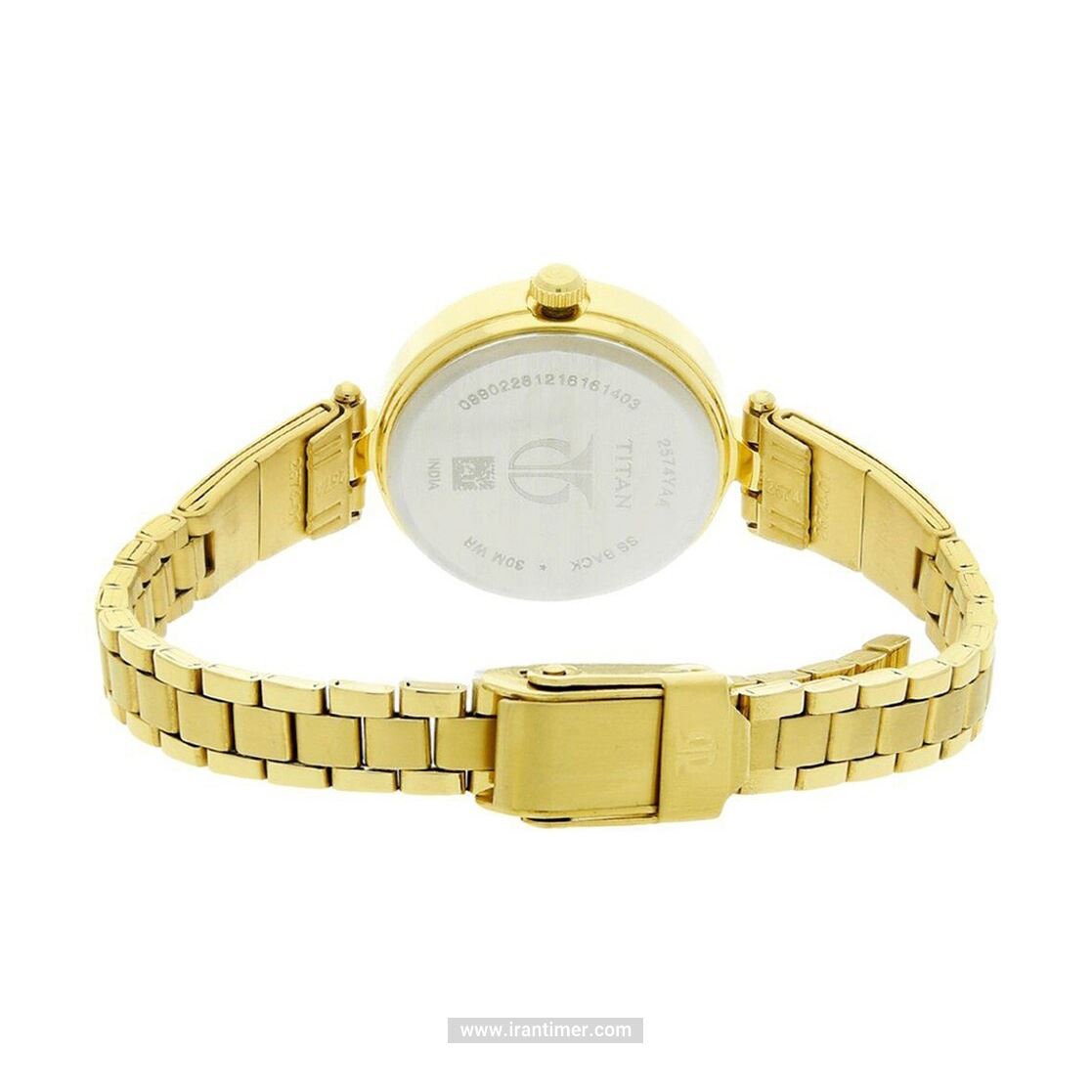 قیمت و خرید ساعت مچی زنانه تایتِن(TITAN) مدل T2574YM01 کلاسیک | اورجینال و اصلی