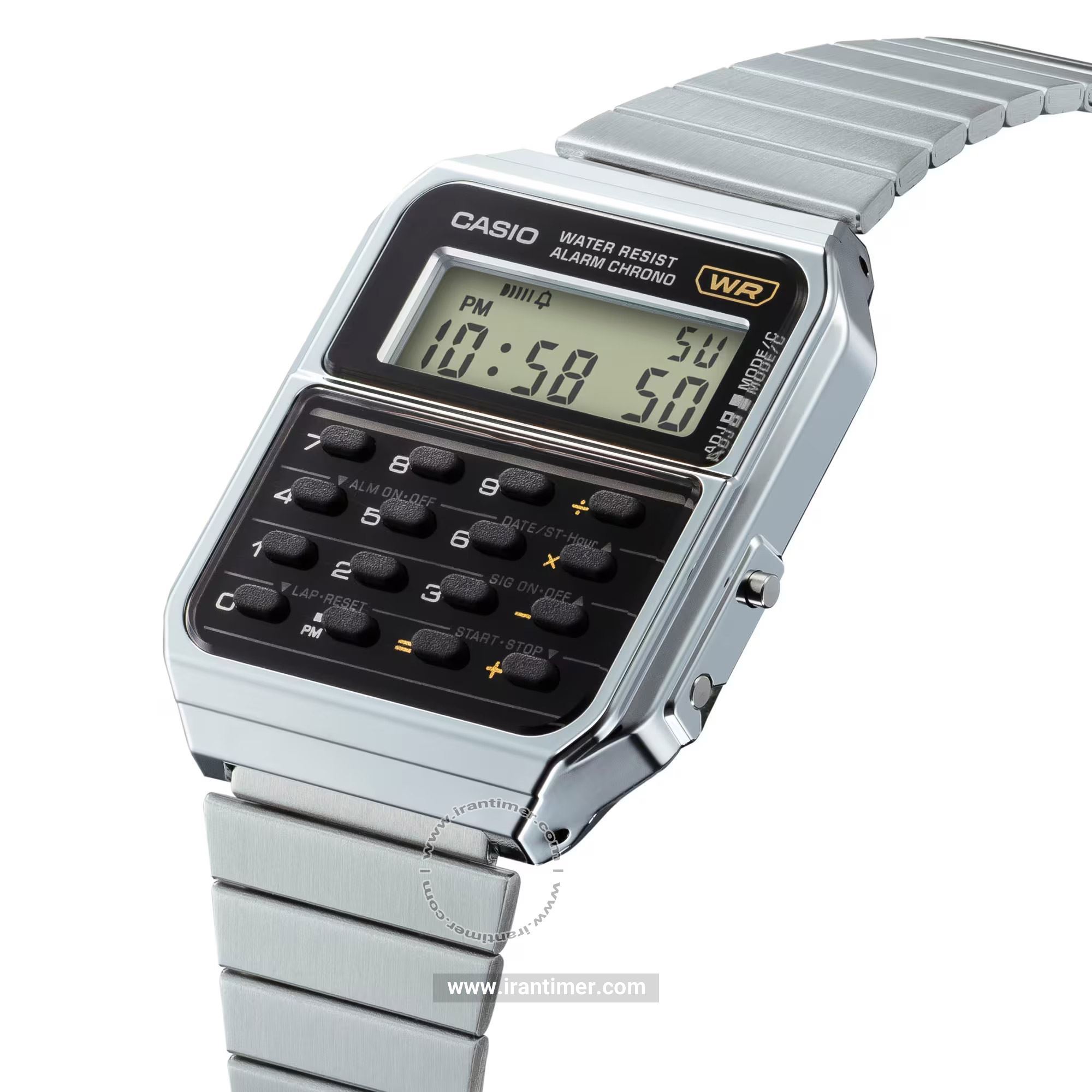 قیمت و خرید ساعت مچی مردانه زنانه کاسیو (CASIO) جنرال مدل CA-500WE-1ADF کلاسیک | اورجینال و اصلی