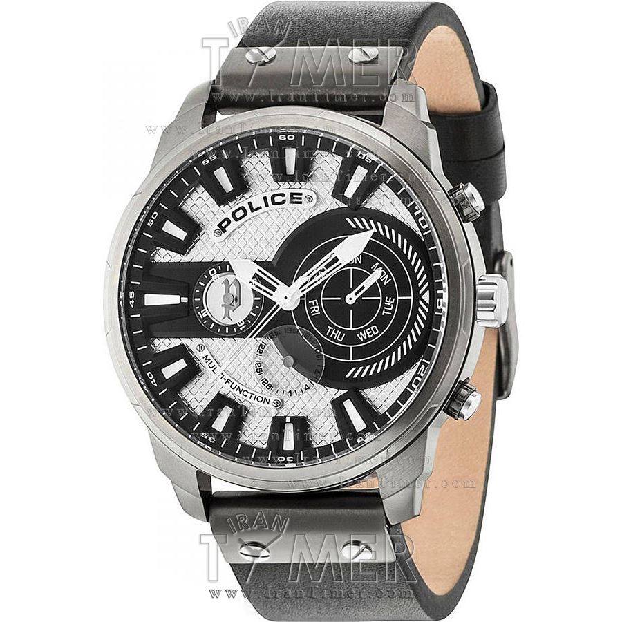 قیمت و خرید ساعت مچی مردانه پلیس(POLICE) مدل P15217JSU-04 اسپرت | اورجینال و اصلی