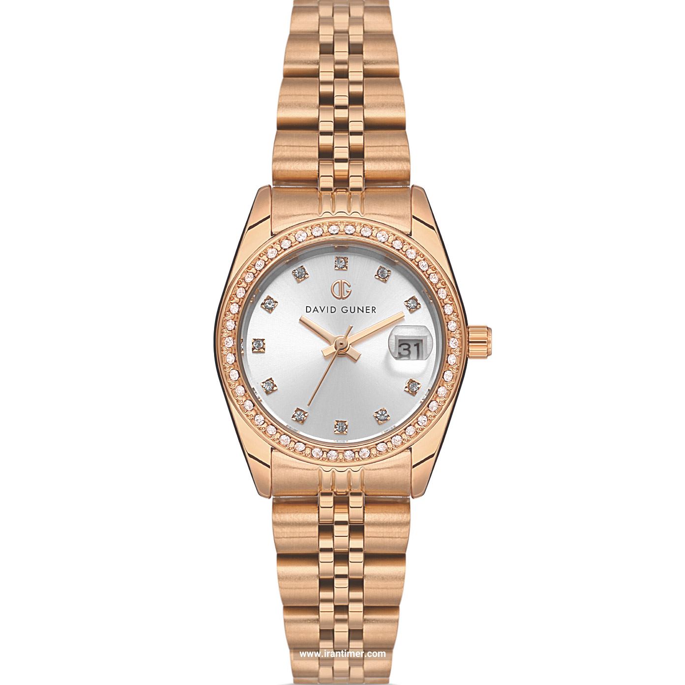 قیمت و خرید ساعت مچی زنانه دیوید گانر(David Guner) مدل DG-8474LA-C1 فشن | اورجینال و اصلی