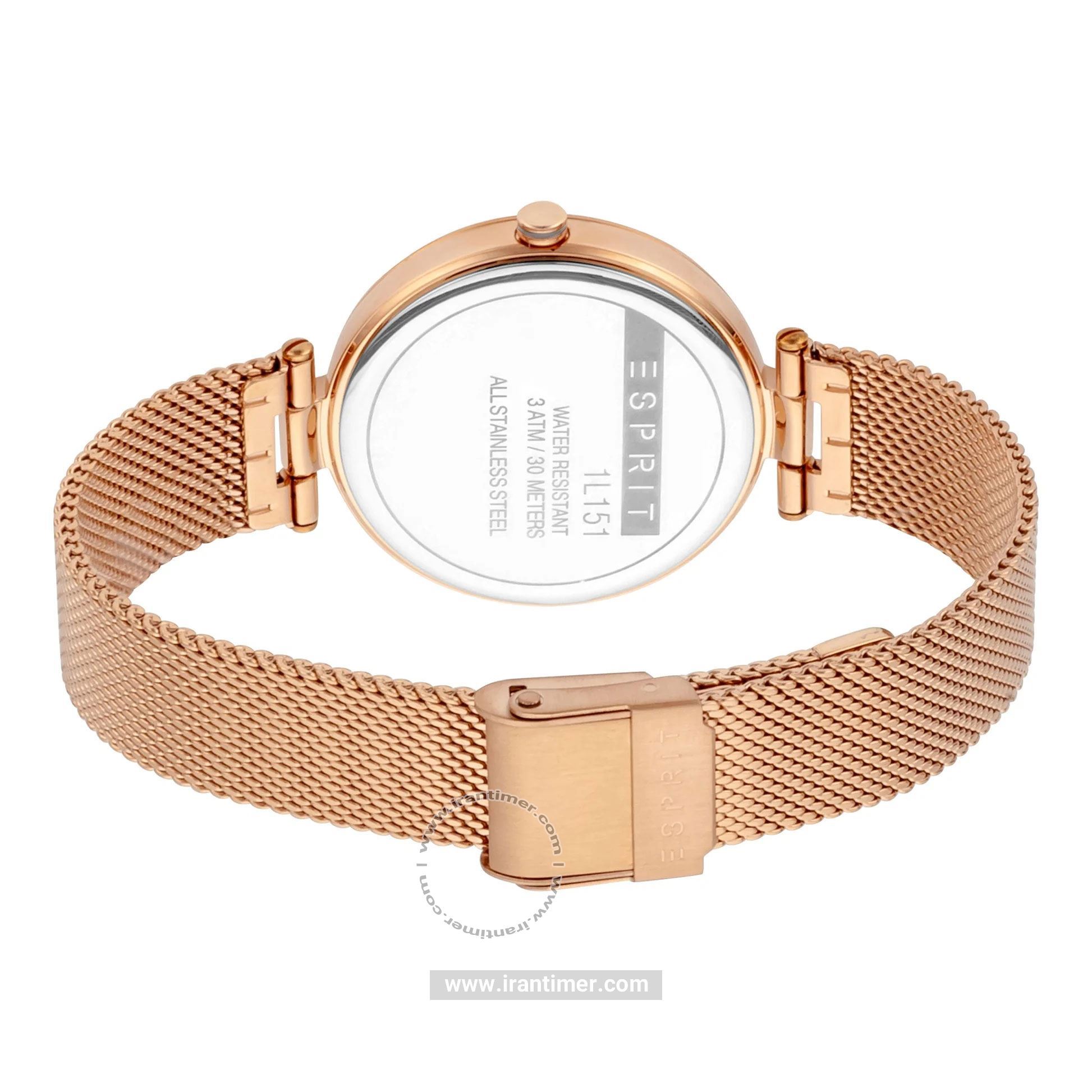 قیمت و خرید ساعت مچی زنانه اسپریت(ESPRIT) مدل ES1L151M0095 کلاسیک فشن | اورجینال و اصلی