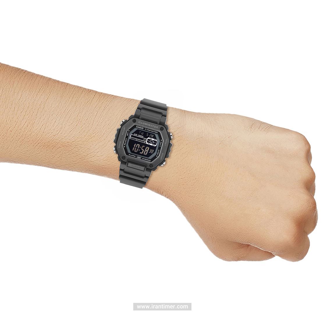 قیمت و خرید ساعت مچی مردانه کاسیو (CASIO) جنرال مدل MWD-110HB-1BVDF اسپرت | اورجینال و اصلی