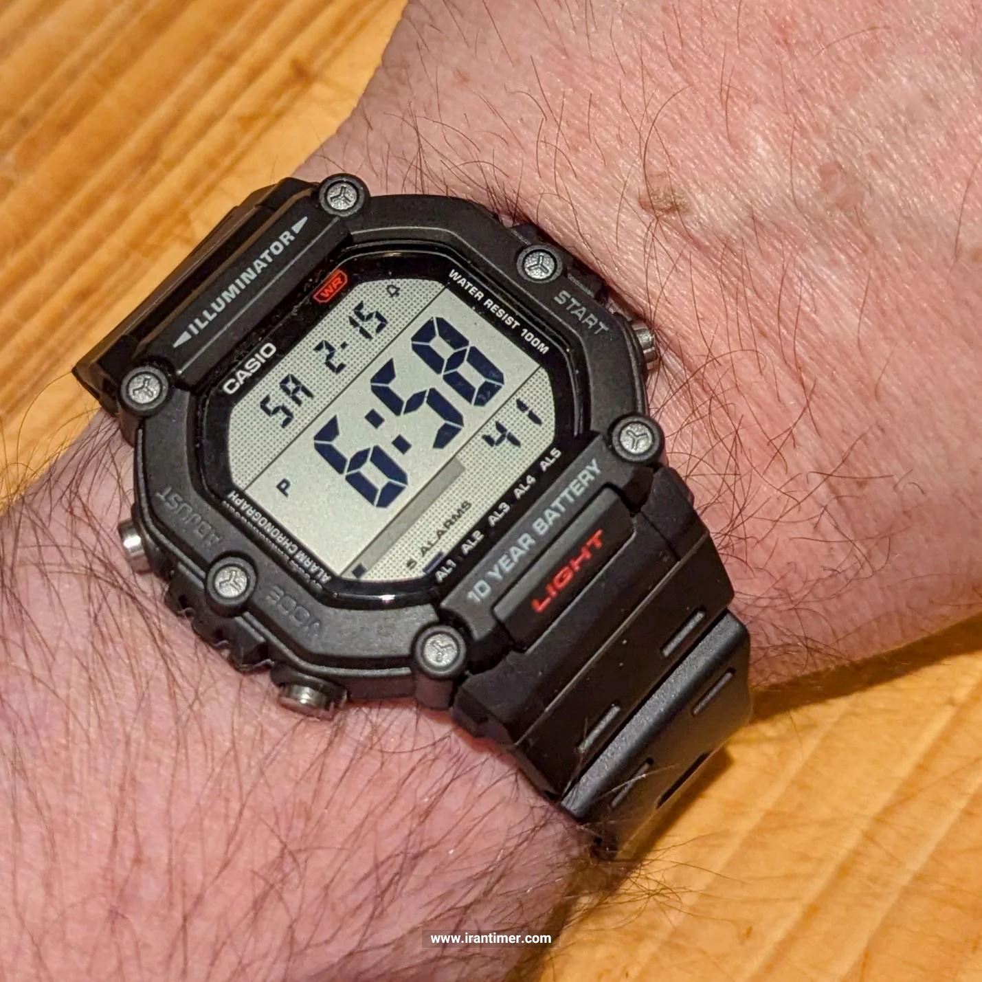 قیمت و خرید ساعت مچی مردانه کاسیو (CASIO) جنرال مدل AE-1600H-1AVDF اسپرت | اورجینال و اصلی