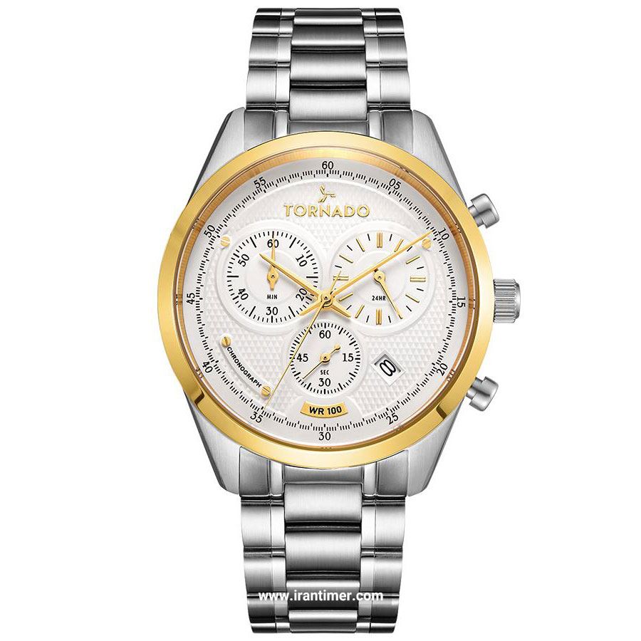 قیمت و خرید ساعت مچی مردانه تورنادو(Tornado) مدل T20103B-SBSWG کلاسیک | اورجینال و اصلی
