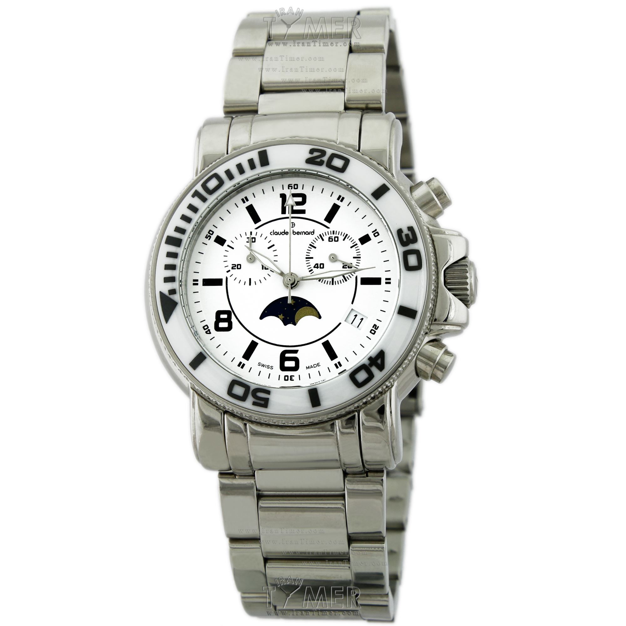 قیمت و خرید ساعت مچی مردانه کلودبرنارد(CLAUDE BERNARD) مدل 11008-107C کلاسیک اسپرت | اورجینال و اصلی