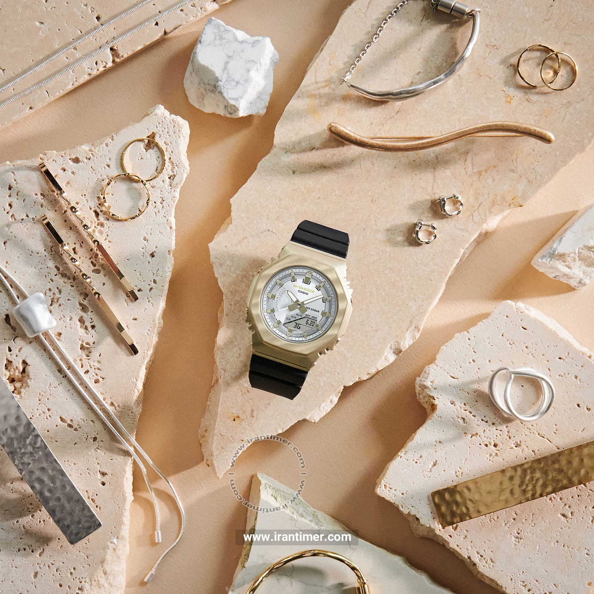 قیمت و خرید ساعت مچی زنانه کاسیو (CASIO) جی شاک مدل GM-S2100BC-1ADR اسپرت | اورجینال و اصلی