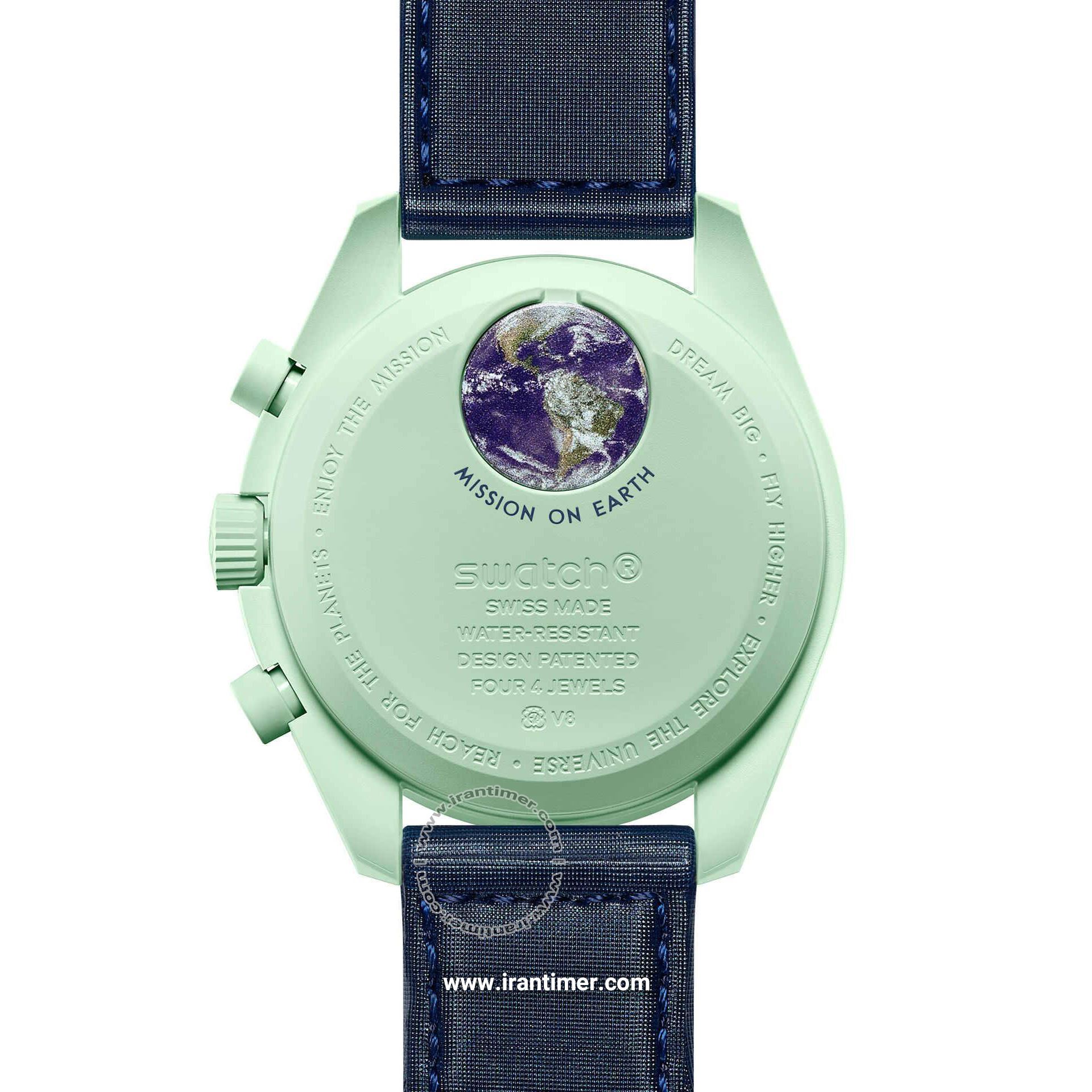 قیمت و خرید ساعت مچی مردانه زنانه سواچ(SWATCH) مدل MISSION ON EARTH SO33G100 اسپرت | اورجینال و اصلی