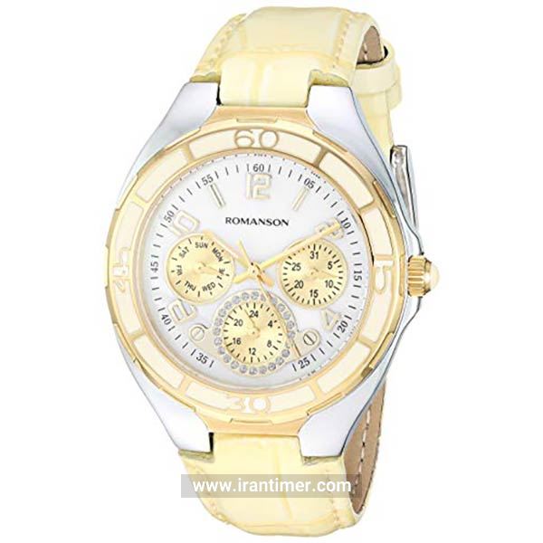 قیمت و خرید ساعت مچی زنانه رومانسون(ROMANSON) مدل RL0357UU1CM11G-W کلاسیک | اورجینال و اصلی
