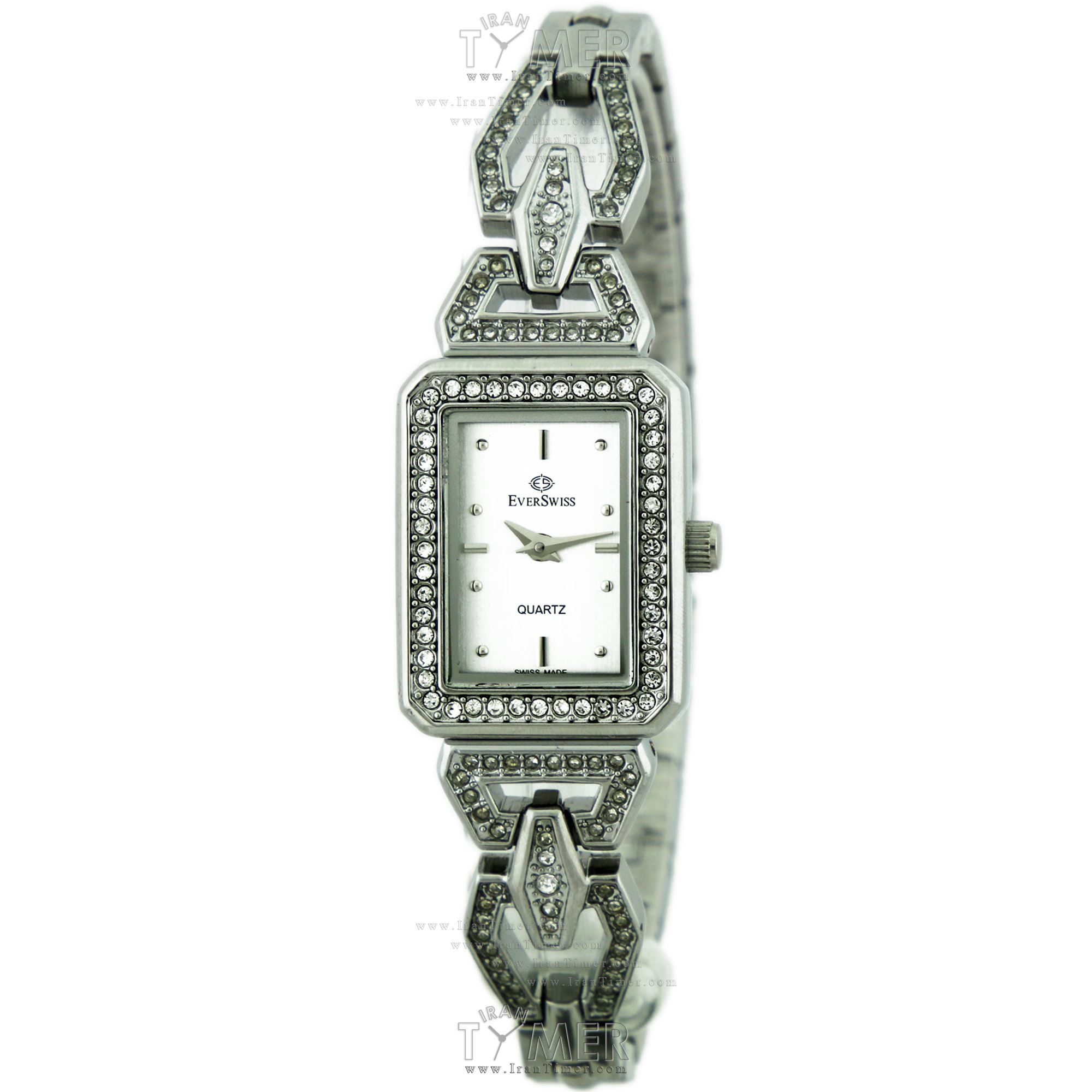 قیمت و خرید ساعت مچی زنانه اورسوئیس(EVER SWISS) مدل 1682-207D کلاسیک فشن | اورجینال و اصلی