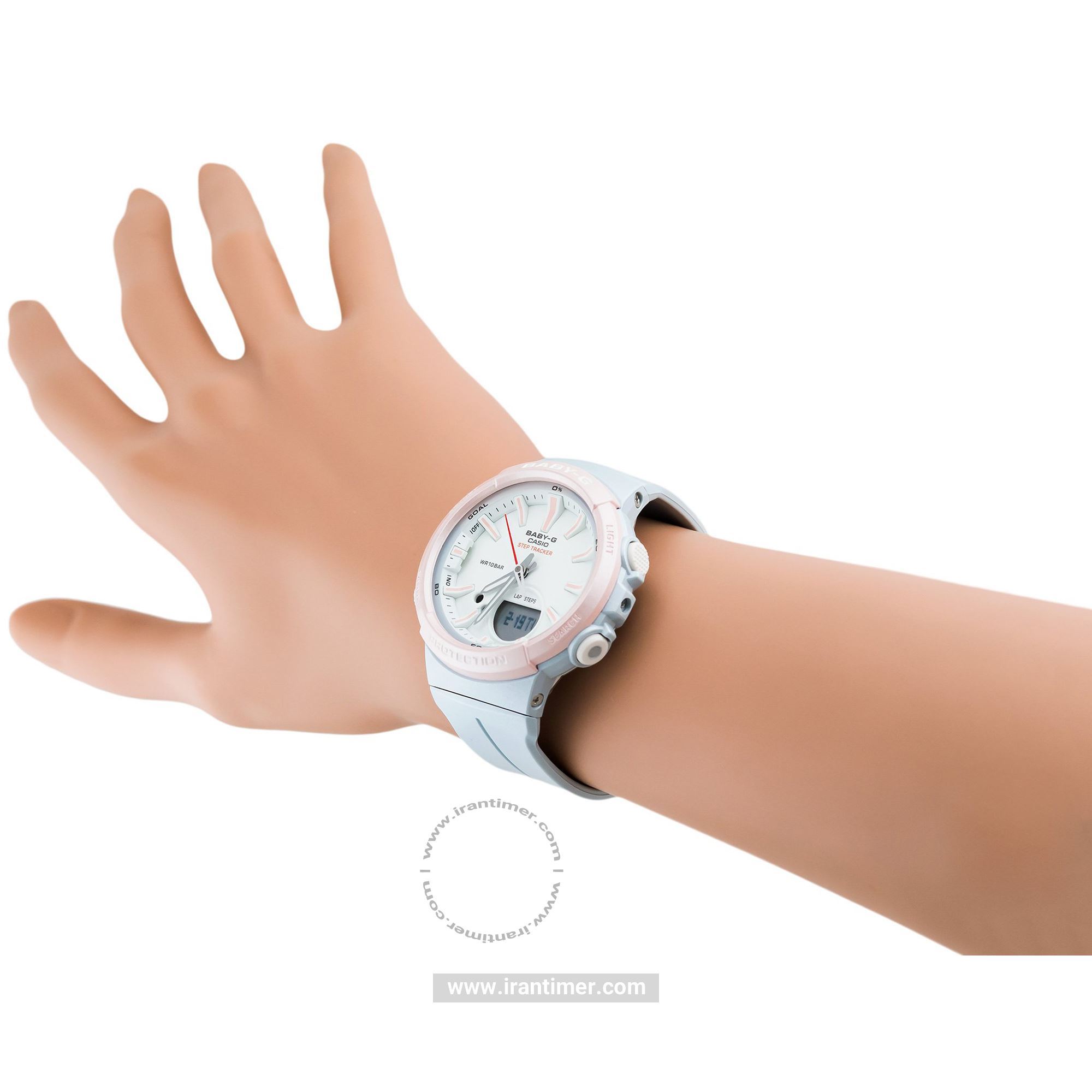 قیمت و خرید ساعت مچی کاسیو (CASIO) بیبی جی مدل BGS-100SC-2ADR اسپرت | اورجینال و اصلی