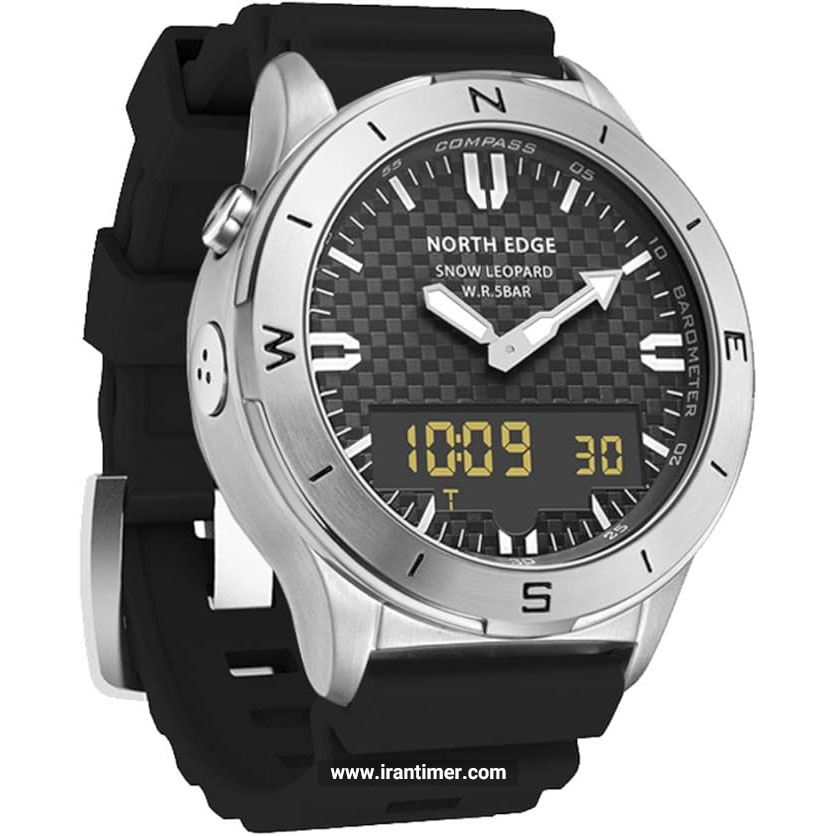 قیمت و خرید ساعت مچی مردانه نورث اج(North Edge) مدل SNOW LEOPARD BLACK اسپرت | اورجینال و اصلی