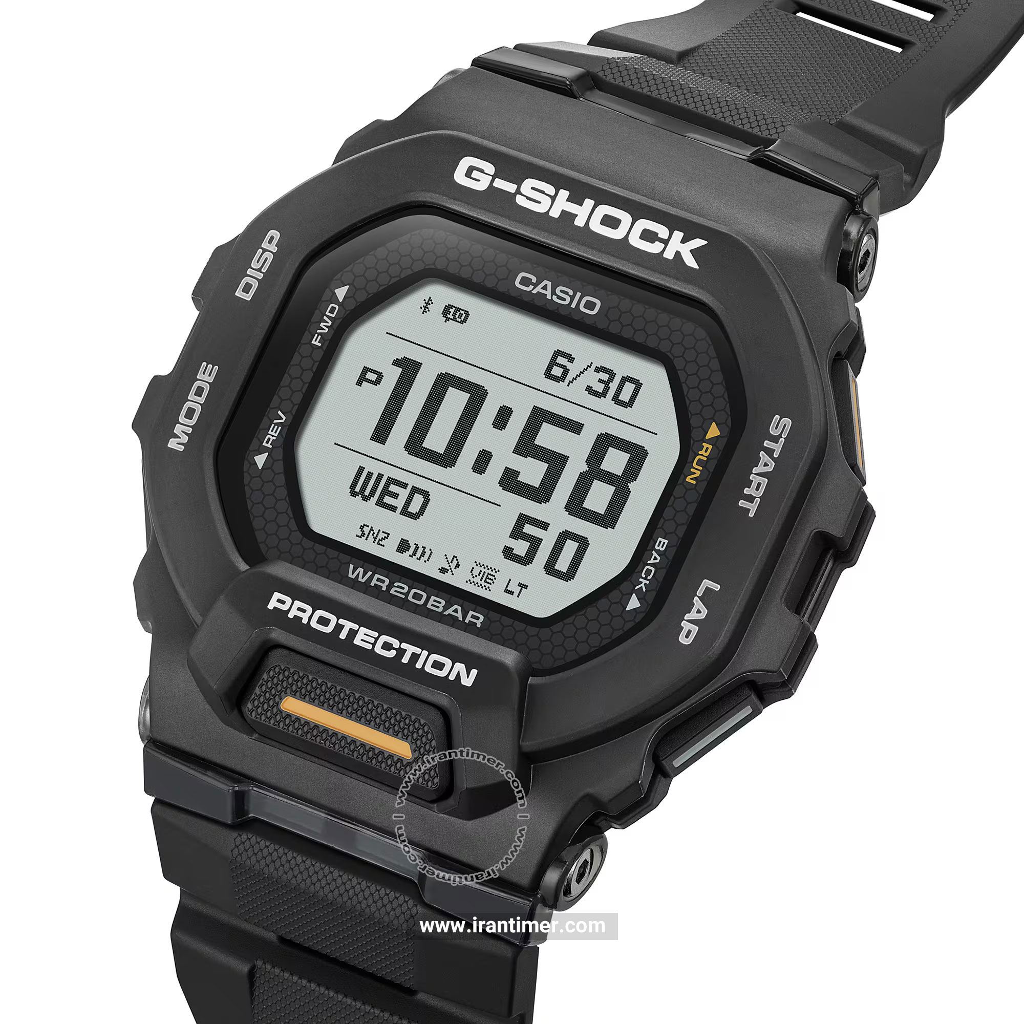 قیمت و خرید ساعت مچی مردانه کاسیو (CASIO) جی شاک مدل GBD-200-1A1DR اسپرت | اورجینال و اصلی