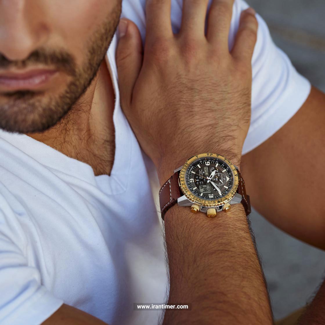 قیمت و خرید ساعت مچی مردانه سیتیزن(CITIZEN) مدل JY8084-17H اسپرت | اورجینال و اصلی