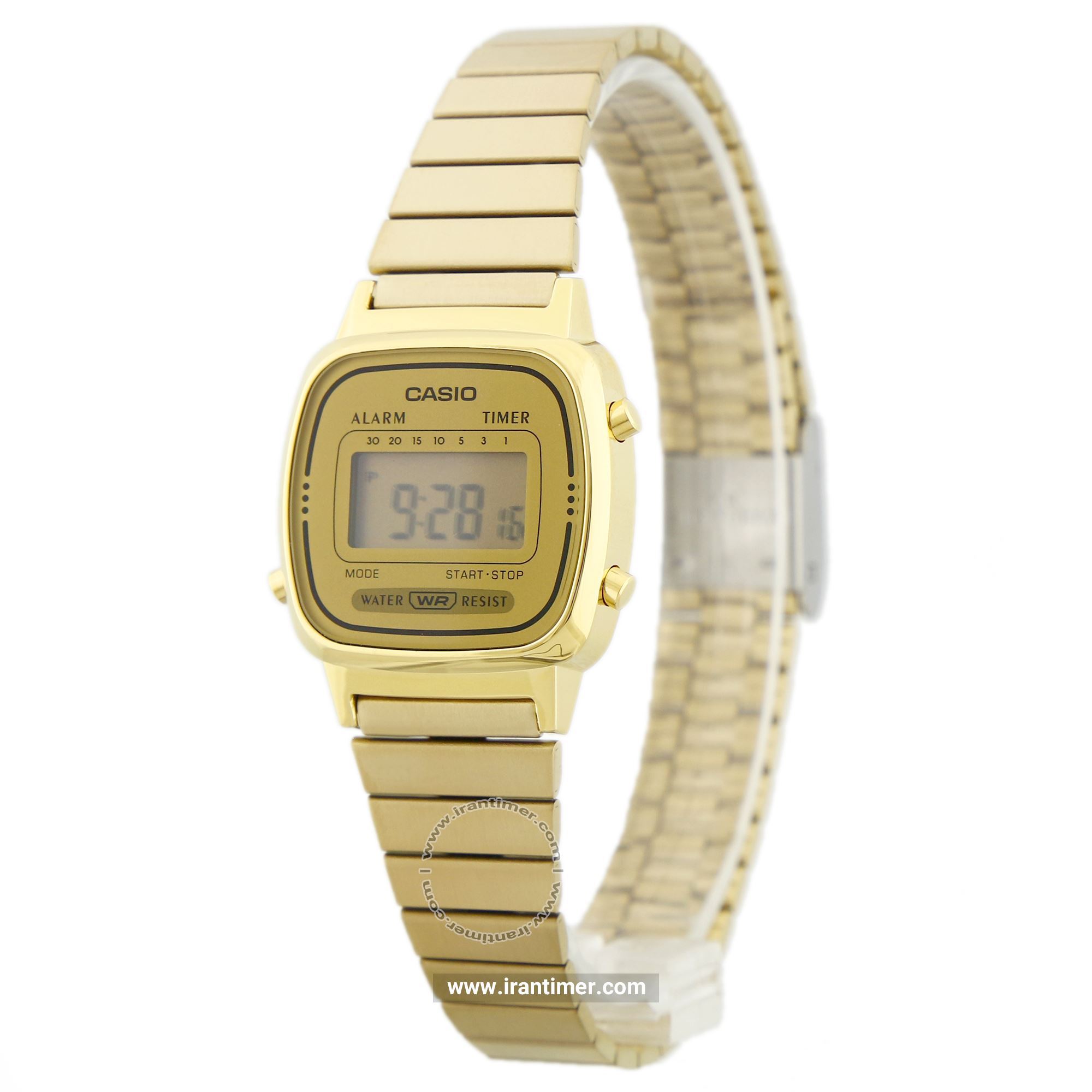 قیمت و خرید ساعت مچی زنانه کاسیو (CASIO) جنرال مدل LA-670WGA-9DF کلاسیک | اورجینال و اصلی