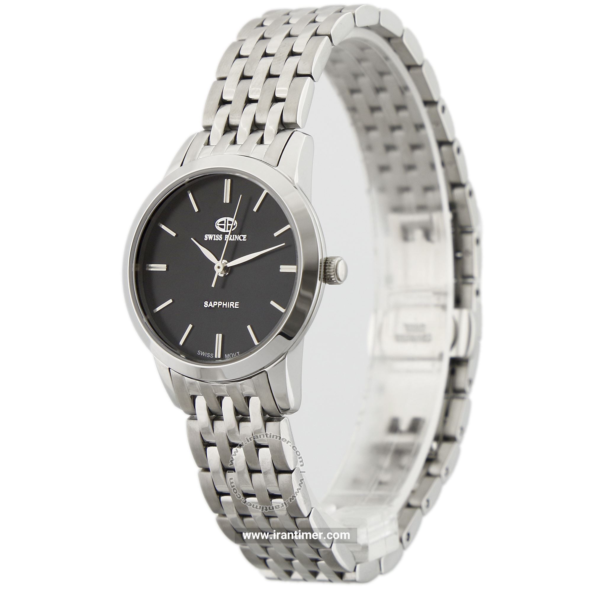 قیمت و خرید ساعت مچی زنانه سوئیس پرنس(Swiss Prince) مدل 2001G-WOMEN-SILVER-BLACK کلاسیک | اورجینال و اصلی