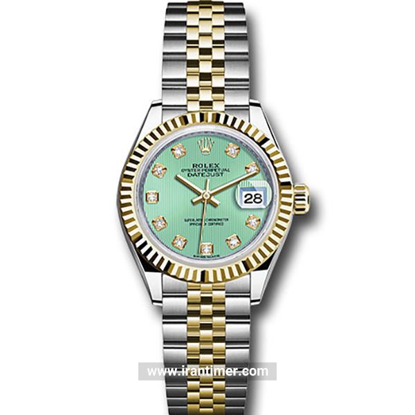 قیمت و خرید ساعت مچی زنانه رولکس(Rolex) مدل 279173 mgdj Green کلاسیک | اورجینال و اصلی