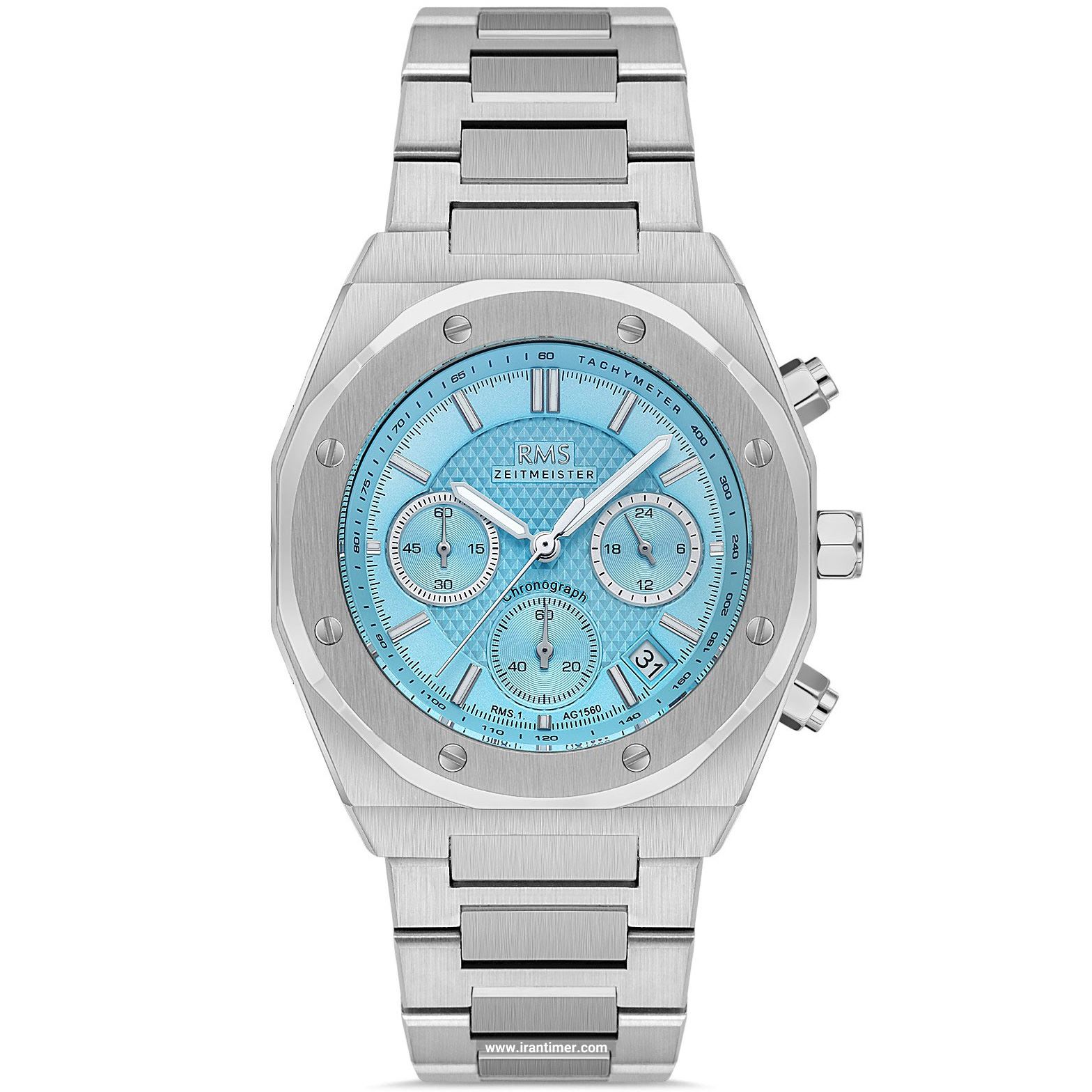 قیمت و خرید ساعت مچی مردانه آر ام اس زیمستر(RMS ZEITMEISTER) مدل RMS.1.AG1560.06 کلاسیک | اورجینال و اصلی