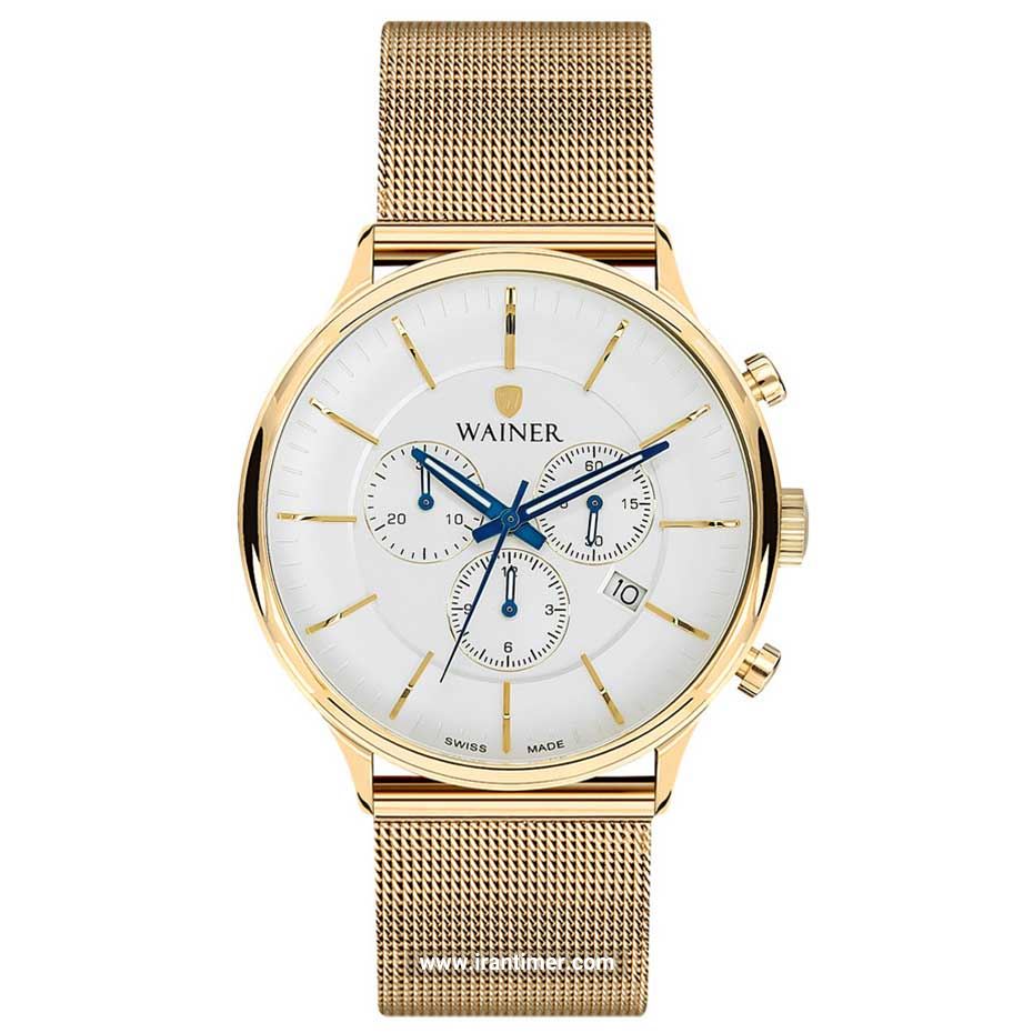 قیمت و خرید ساعت مچی مردانه واینر(WAINER) مدل WA.19099-B کلاسیک | اورجینال و اصلی