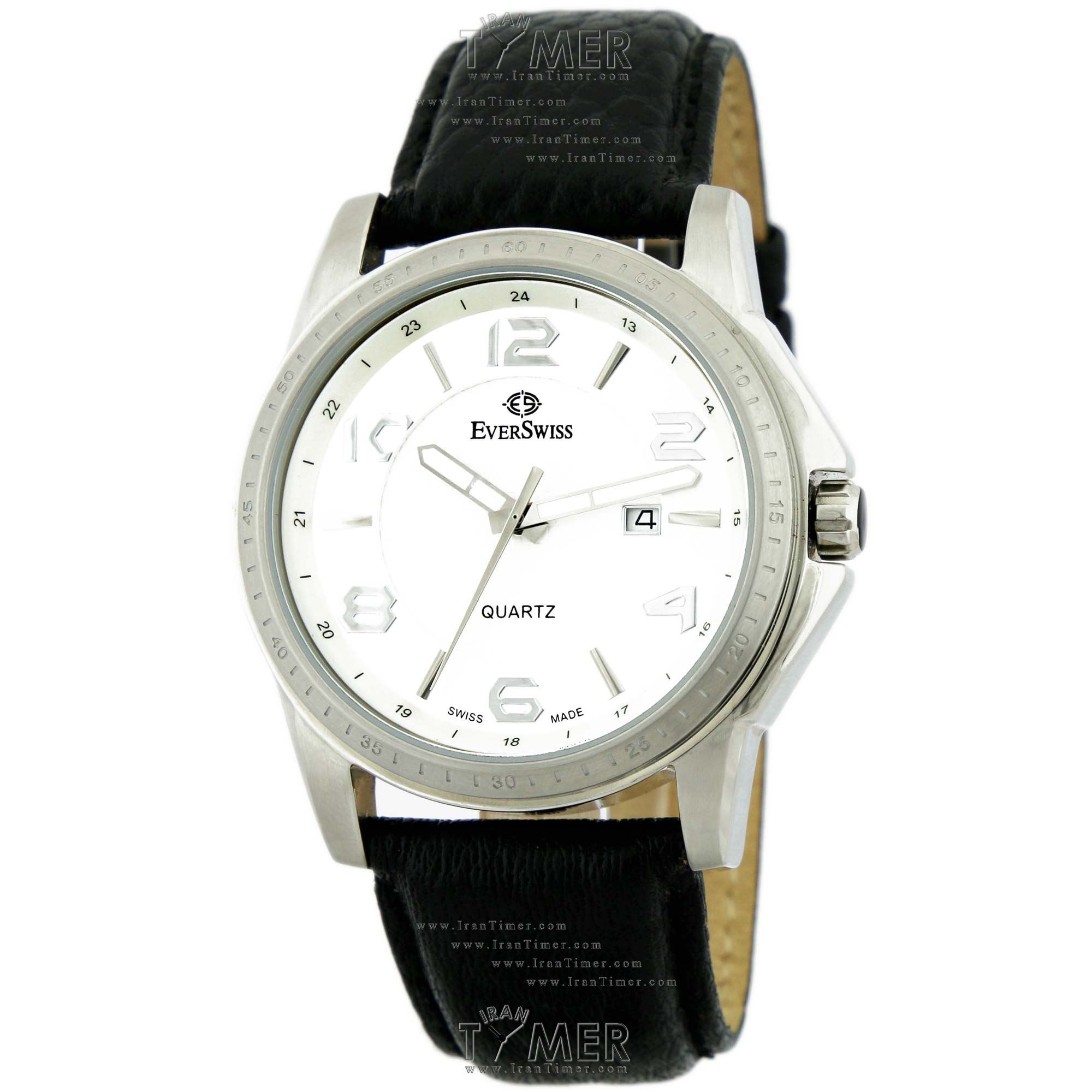 قیمت و خرید ساعت مچی مردانه اورسوئیس(EVER SWISS) مدل 19229-S157 کلاسیک | اورجینال و اصلی