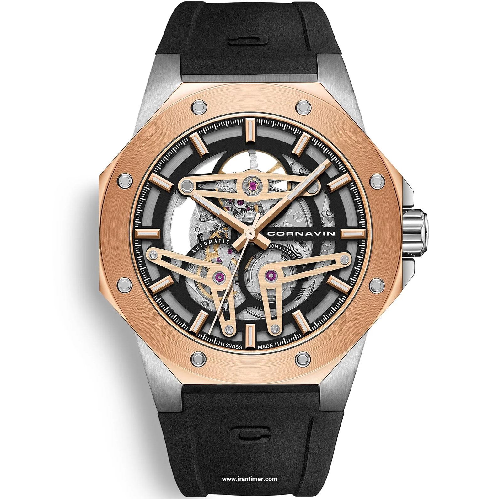 قیمت و خرید ساعت مچی مردانه کورناوین(CORNAVIN) مدل COR.SK.02.R اسپرت | اورجینال و اصلی