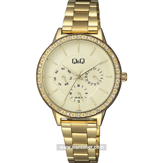 قیمت و خرید ساعت مچی زنانه کیو اند کیو(Q&Q) مدل AA45J001Y کلاسیک | اورجینال و اصلی